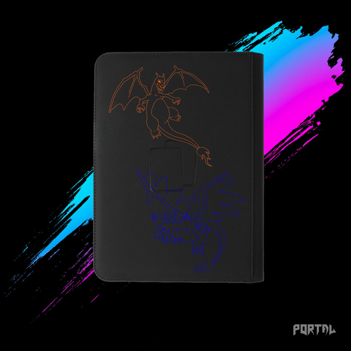 Pokemon Phantasmal Flames standard binder, back cover, Portal TCG