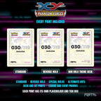 Pokemon Phantom Forces master set placeholders, every print included, Portal TCG