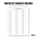 Pokemon Phantom Forces master set placeholders, the checklist included in the download, Portal TCG