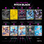 Pokemon Pitch Black booster box, top ten cards, Portal TCG