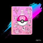 Pokemon Cute Pink character binder, front cover, Portal TCG