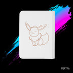 Pokemon Eeveelutions premium binder, back cover, Portal TCG