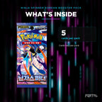 Ninja Spinner Korean booster pack, what's inside: 5 cards per pack, Portal TCG