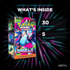 Inferno X Korean booster box, what's inside: 30 booster packs, 5 cards per pack, Portal TCG