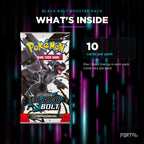 Black Bolt booster pack, what's inside: 10 cards per pack, Portal TCG