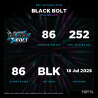 Black Bolt set information, Portal TCG