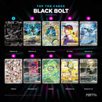 Black Bolt Korean top ten cards, prices from Pulse TCG, Portal TCG