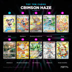 Crimson Haze Korean top ten cards, prices from Pulse TCG, Portal TCG