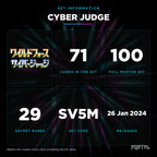 Cyber Judge Japanese set information: 71 cards in the set, 100 in the master set, Portal TCG