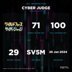 Cyber Judge Japanese set information: 71 cards in the set, 100 in the master set, Portal TCG