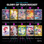 Glory of Team Rocket Korean top ten cards, prices from Pulse TCG, Portal TCG