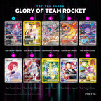 Glory of Team Rocket Korean top ten cards, prices from Pulse TCG, Portal TCG