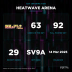 Heatwave Arena Japanese set information: 63 cards in the set, 92 in the master set, Portal TCG