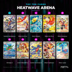 Heatwave Arena Korean top ten cards, prices from Pulse TCG, Portal TCG