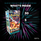 Ruler of the Black Flame Korean booster box, what's inside, Portal TCG