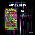 Shrouded Fable booster pack, what's inside, Portal TCG