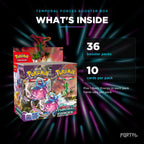 Temporal Forces booster box, what's inside, Portal TCG