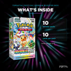 Terastal Festival Korean booster box, what's inside: 10 booster packs, 10 cards per pack, Portal TCG
