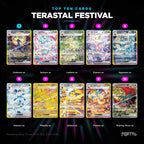 Terastal Festival Korean top ten cards, prices from Pulse TCG, Portal TCG