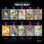 Triple Beat Korean top ten cards, prices from Pulse TCG, Portal TCG
