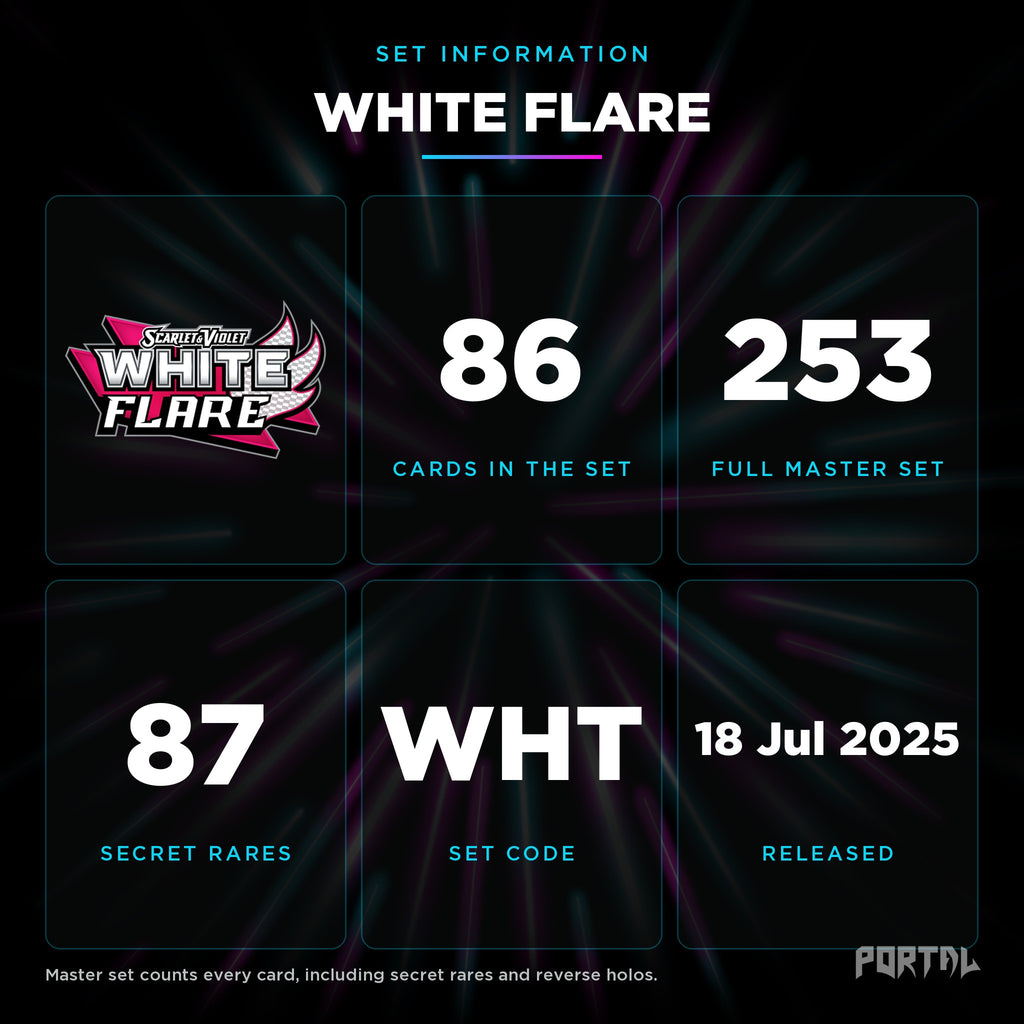 White Flare set information, Portal TCG