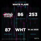 White Flare set information: 86 cards in the set, 253 in the master set, Portal TCG