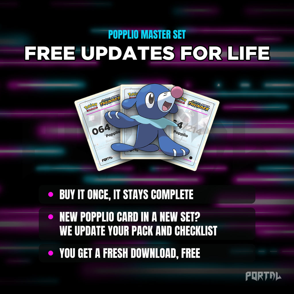 Popplio placeholders: free updates for life