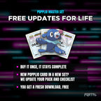Popplio placeholders: free updates for life