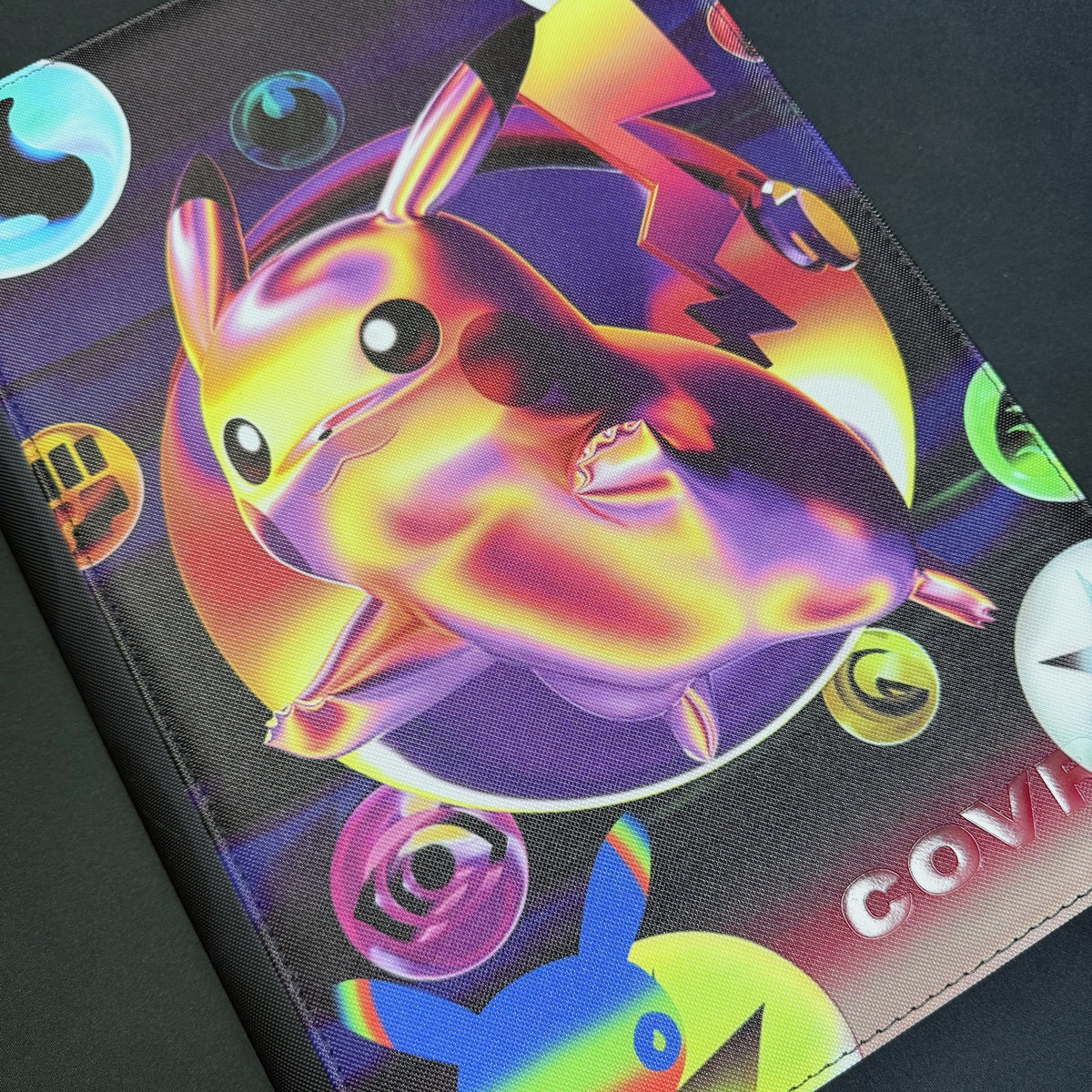 Night Pikachu - 30th Anniversary Binder, lifestyle photo, Portal TCG