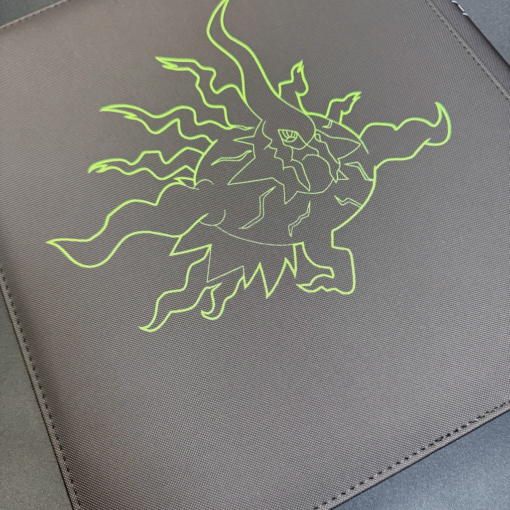 Pitch Black - Mega Darkrai - Premium Printed Binder, lifestyle photo, Portal TCG