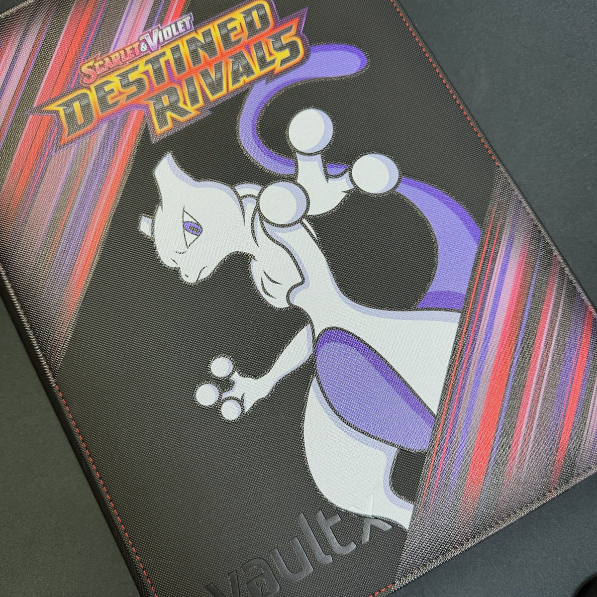 Destined Rivals Standard Printed Binder, lifestyle photo, Portal TCG
