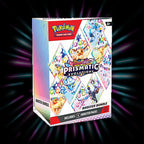 Pokemon Prismatic Evolutions booster bundle, box front, Portal TCG