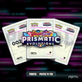 Prismatic Evolutions master set placeholder cards, Portal TCG
