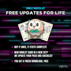 Rowlet placeholders: free updates for life