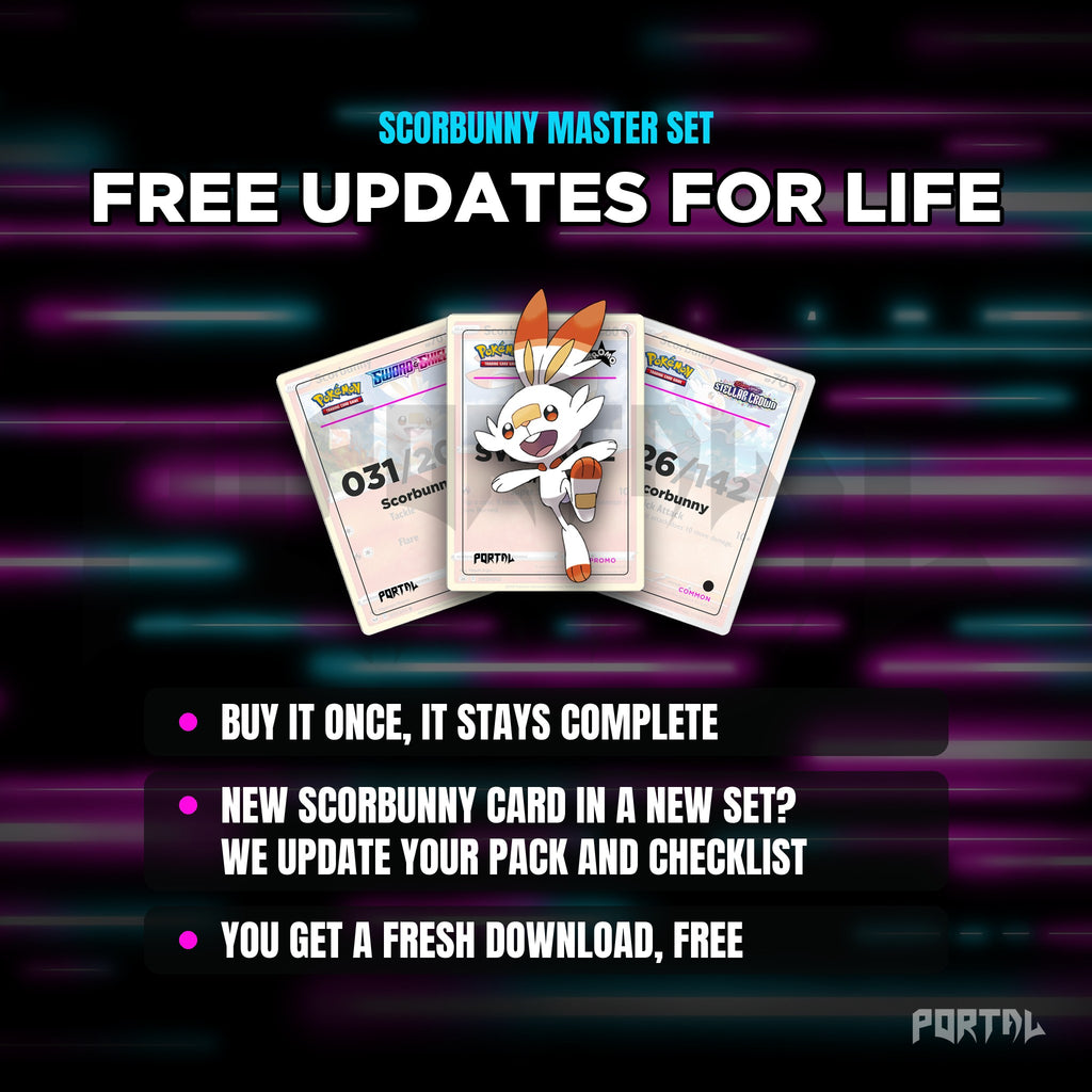 Scorbunny placeholders: free updates for life