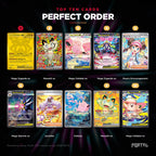 Perfect Order English Pokemon booster bundle, the ten most valuable cards in the set ranked by price