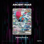 Ancient Roar Japanese Pokemon booster pack, chase card: Roaring Moon ex number 090, Special Illustration Rare