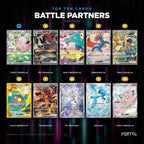 Battle Partners Japanese Pokemon booster pack, the ten most valuable cards in the set ranked by price