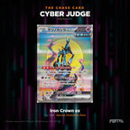 Cyber Judge Japanese Pokemon booster pack, chase card: Iron Crown ex number 094, Special Illustration Rare