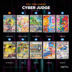 Cyber Judge Japanese Pokemon booster pack, the ten most valuable cards in the set ranked by price