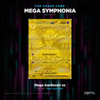 Mega Symphonia Japanese Pokemon booster pack, chase card: Mega Gardevoir ex number 092, Mega Hyper Rare