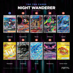 Night Wanderer Japanese Pokemon booster pack, the ten most valuable cards in the set ranked by price