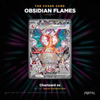 Obsidian Flames English Pokemon booster box, chase card: Charizard ex number 223, Special Illustration Rare