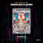 Obsidian Flames English Pokemon booster pack, chase card: Charizard ex number 223, Special Illustration Rare
