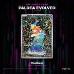 Paldea Evolved English Pokemon booster pack, chase card: Magikarp number 203, Illustration Rare