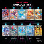 Paradox Rift English Pokemon booster box, the ten most valuable cards in the set ranked by price