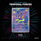 Temporal Forces English Pokemon booster box, chase card: Gastly number 177, Illustration Rare