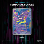 Temporal Forces English Pokemon booster pack, chase card: Gastly number 177, Illustration Rare