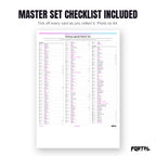 Pokemon Shining Legends master set placeholders, the checklist included in the download, Portal TCG
