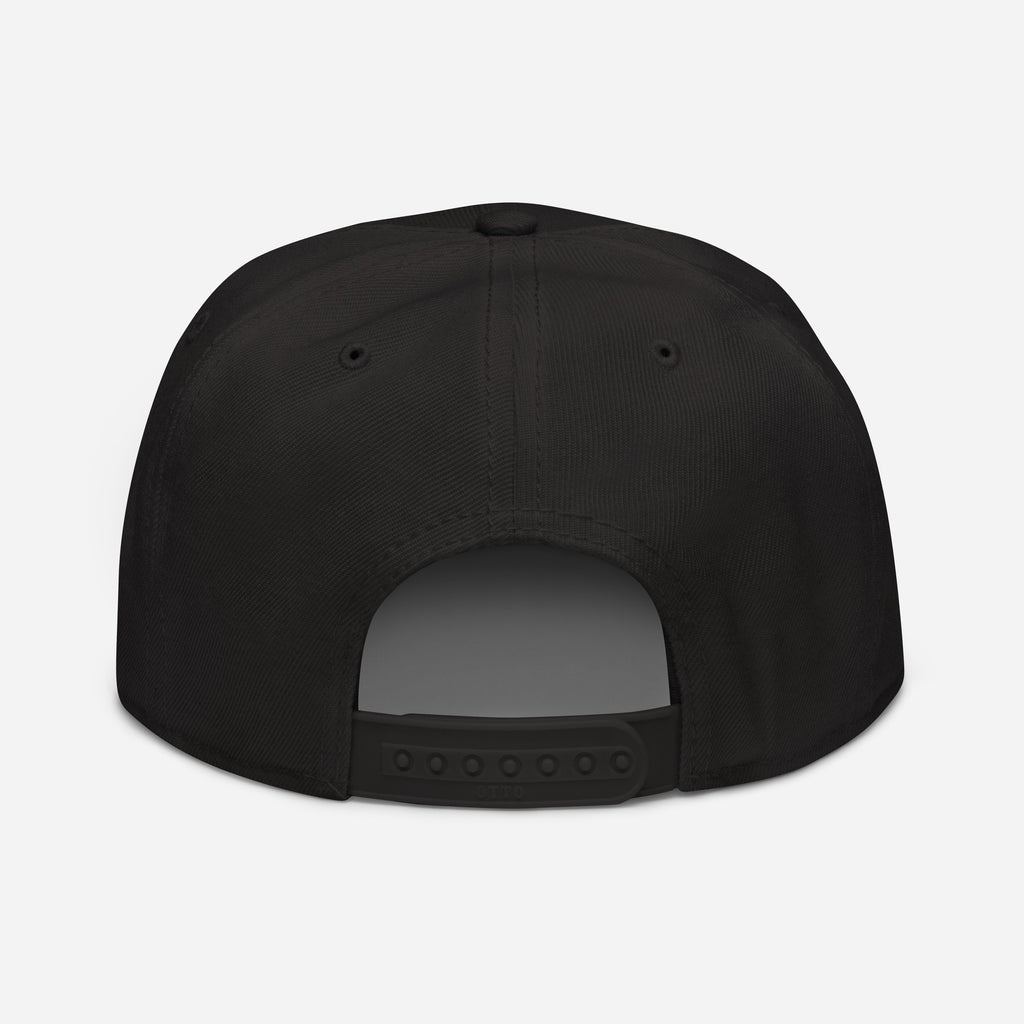 Portal TCG snapback hat, side view, collector apparel